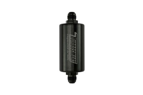 Turbosmart 10um 8AN Inline Fuel Filter - Black