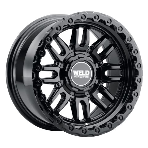 Weld Off-Road Swift 17x9in - 6x135 / 6x139.7 BP - ET-12 - 106.1mm CB - Gloss Black Wheel & Ring