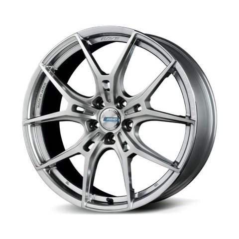 Gram Lights 57FXZ Limited Edition 19x8.0 +45 5-114.3 Sunlight Silver Wheel