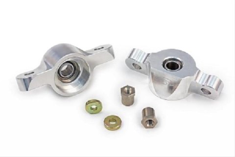 Steeda Billet Shock Mounts 555-8162 S550 Rear for AirRide - 10mm-1.25 Rear Shocks (15-18 All)