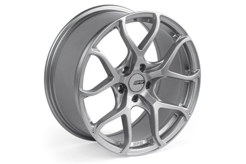 APR A01 Flow Formed - 18x8.5 - 5x112 - ET45 - 66.5mm Center Bore - Hyper Silver Wheel