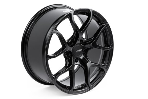 APR A01 Flow Formed - 18x8.5 - 5x112 - ET45 - 66.5mm Center Bore - Satin Black Wheel