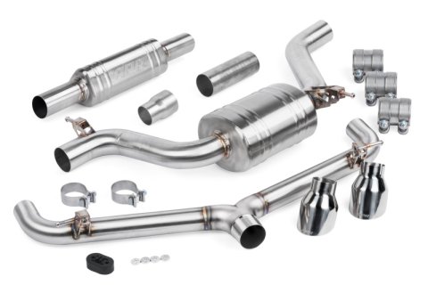APR 15-17 Volkswagen GTI (MK7) Catback Exhaust System w/Front Muffler