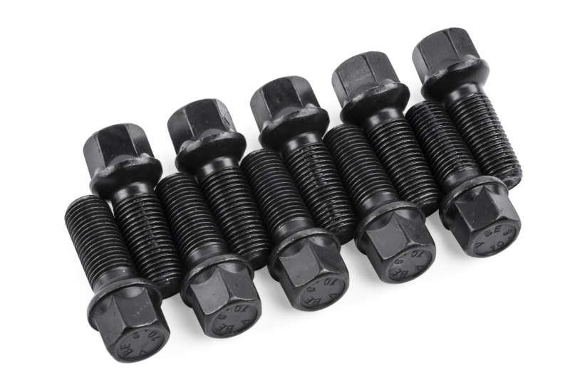 APR Lug Bolts - Use w/15-17mm Spacers - 45mm - Black (Set of 10)