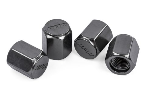 APR Valve Stem Caps - Gunmetal (Set of 4)