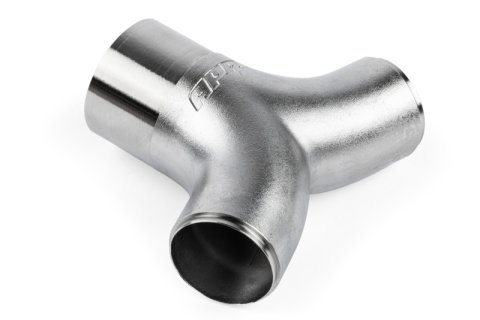 APR Cast T304 Stainless Steel Y-Splitter - 76mm to Dual 63.5mm (3in to Dual 2.5in)