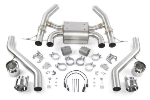 Dinan 23-26 BMW M2 (G87) Valved Axleback Exhaust System - Polished Tips