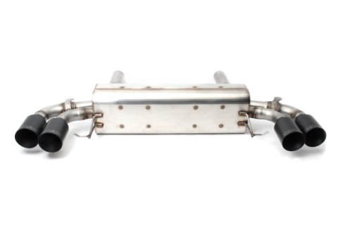Dinan 18-23 BMW M550i (G30) Free Flow Axleback Exhaust System - Black Tips