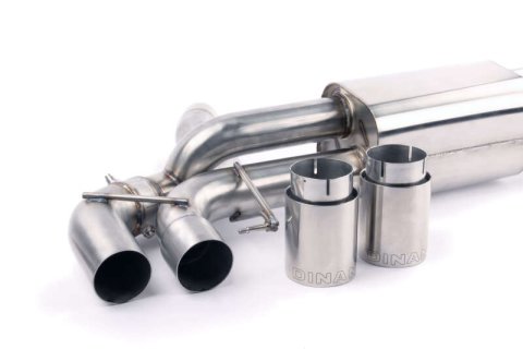 Dinan 18-23 BMW M5 (F90) Free Flow Axleback Exhaust System - Polished Tips