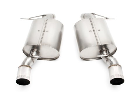 Dinan 07-11 BMW 335i/335xi (E90) Free Flow Axleback Exhaust System - Polished Tips