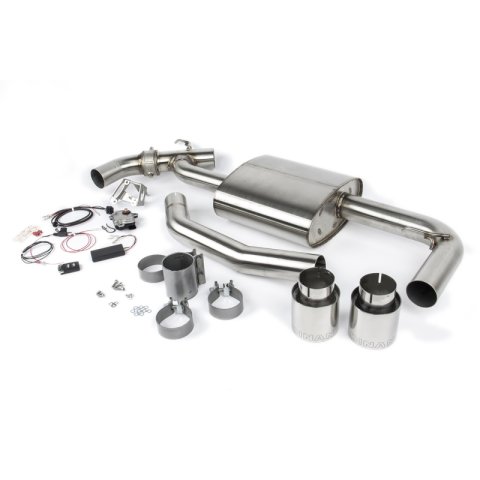Dinan 17-24 Mini Cooper Clubman/Countryman S (F54/F60) Valved Axleback Exhaust - Polished Tips