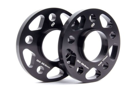 Dinan Wheel Spacers - 5x112 - 66.5mm CB - 17mm Thick (Set of 2)
