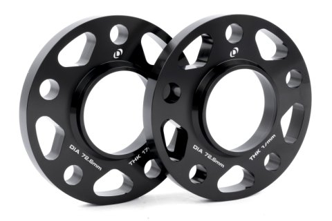 Dinan Wheel Spacers - 5x120 - 72.6mm CB - 17mm Thick (Set of 2)