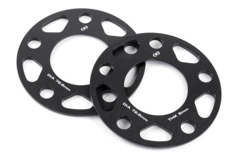Dinan Wheel Spacers - 5x120 - 72.6mm CB - 6mm Thick (Set of 2)