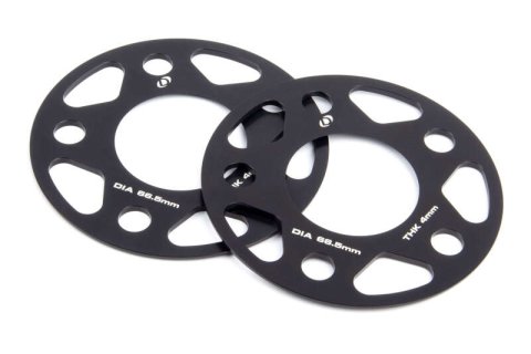 Dinan Wheel Spacers - 5x112 - 66.5mm CB - 4mm Thick (Set of 2)