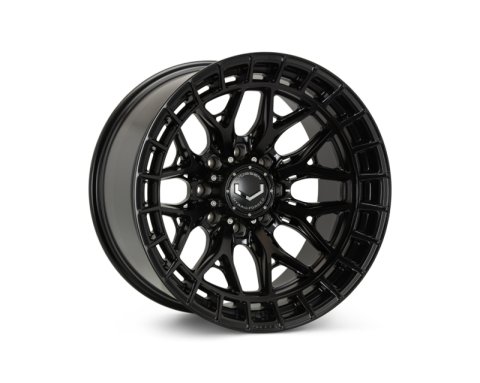 Vossen HFX-1 20x9 - 8x165.1 - ET0 - Deep Face - 125.1 - Satin Black Wheel