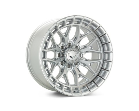Vossen HFX-1 20x10 - 8x165.1 - ET18 - Super Deep Face - 125.1 - Silver Polished Wheel