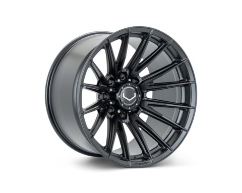 Vossen HFX-2 24x11 - 8x180 - ET0 - Deep Face - 124.3 - Satin Black Wheel