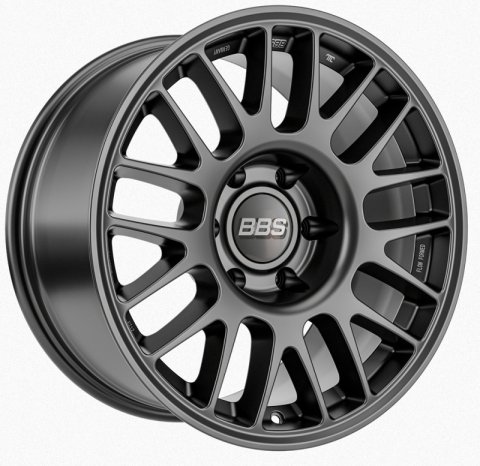 BBS TS-M 17x9in - 6x135 - 87.1 CB - ET-12 - Satin Black Wheel