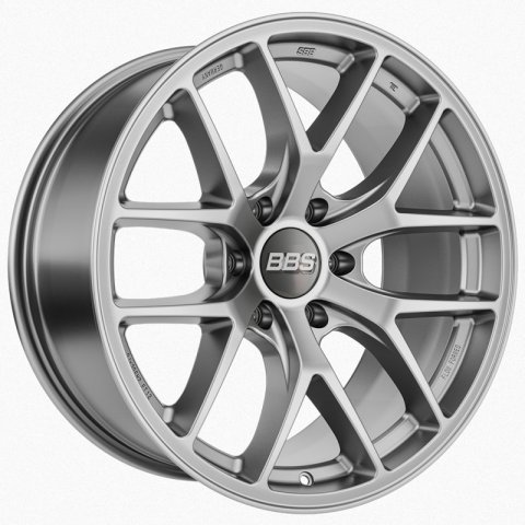 BBS TS-P 17x9in - 6x139.7 - 106.1 CB - ET-12 - Satin Silver Wheel