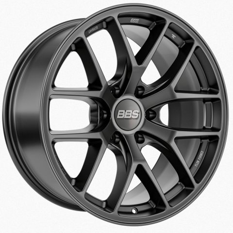 BBS TS-P 18x9in - 6x135 - 87.1 CB - ET12 - Satin Black Wheel