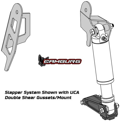 Camburg Engineering 2005-2023 Toyota Tacoma FOX 2.5 Bump Stop Kit (2x fox981-25-048, 1x cmbCAM-310181)