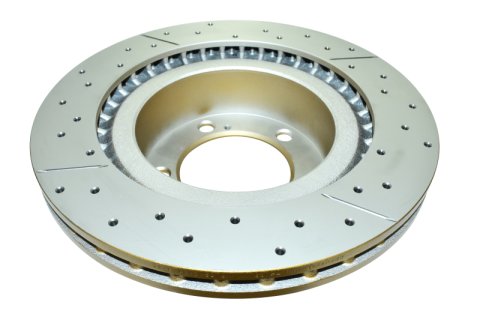 DBA 07-18 Toyota Tundra Front Level 2 Rotor & Pad Kit (2x dbaDBA2724X, 1x dbaDB1838SP)