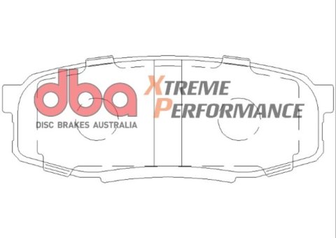 DBA 07-15 Toyota Landcruiser Rear Level 3 Rotor & Pad Kit (1x dbaDB1857XP, 2x dbaDBA2723X)
