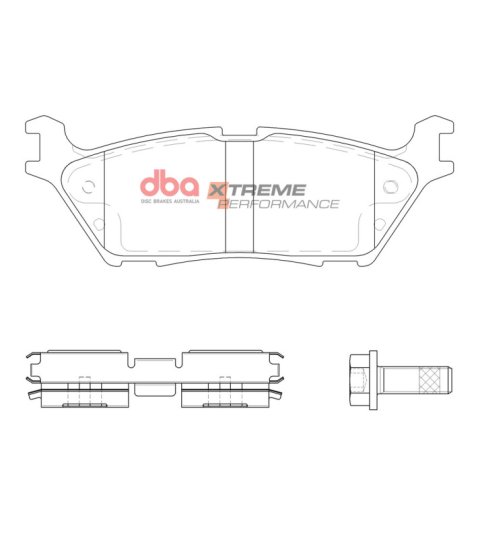DBA 18-20 Ford F-150 (w/Electronic Parking Brake) Rear Rotor & Pad Kit Level 5 (2x dbaDBA43323S, 1x dbaDB15123XP)