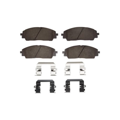 DFC 22-25 Kia Carnival Front Geospec Rotors with 5000 Advanced Brake Pads w/Hardware (1x dfc1551-2392-01, 2x dfc604-21050)