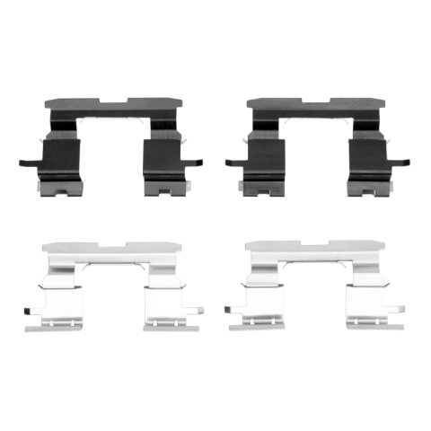 R1 04-09 Toyota Prius Front GEO-Carbon Rotors w/Ceramic Pads & Hardware (Bundled Kit)