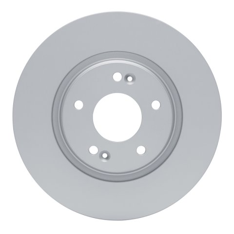 R1 17-25 Hyundai Veloster Front Carbon Coated Brake Rotor Set w/Optimum OE Pads and Hardware (2x dfc604-03054, 1x rnc2551-1855-02)