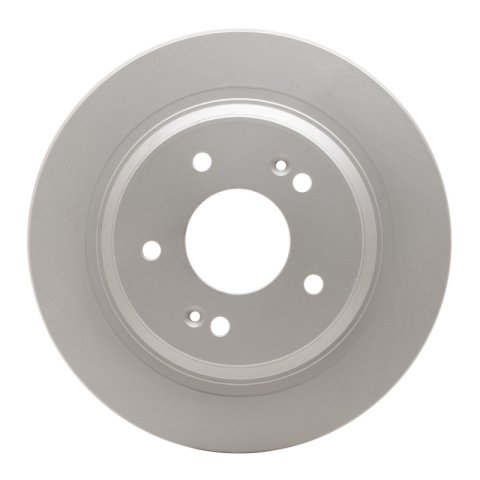 R1 18-25 Hyundai Kona Rear Carbon Coated Brake Rotor Set w/Optimum OE Pads and Hardware (2x dfc604-03063, 1x rnc2551-2188-01)