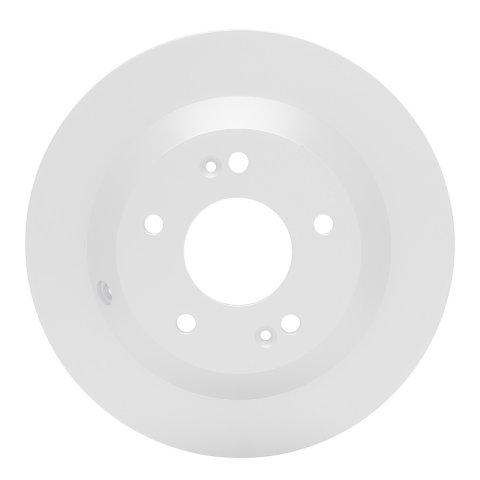 R1 15-20 Kia Sorento Rear Carbon Coated Brake Rotor Set w/Optimum OE Pads and Hardware (2x dfc604-21029, 1x rnc2551-1816-01)
