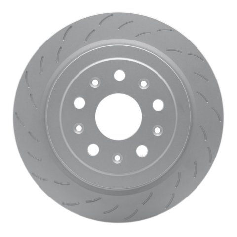 R1 15-19 Cadillac CTS Rear Carbon Coated Brake Rotor Set w/Optimum OE Pads and Hardware (1x dfc614-46051D, 1x dfc614-46052D, 1x rnc2551-1839-01)