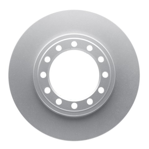 R1 98-24 Chevrolet LCF 3500HD Front Carbon Coated Brake Rotor Set w/Optimum OE Pads and Hardware (2x dfc604-48067, 1x rnc2551-0825-01)