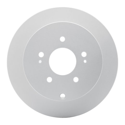 R1 04-11 Mitsubishi Grandis Rear Carbon Coated Brake Rotor Set w/Optimum OE Pads and Hardware (2x dfc604-72060, 1x rnc2551-0868-01)