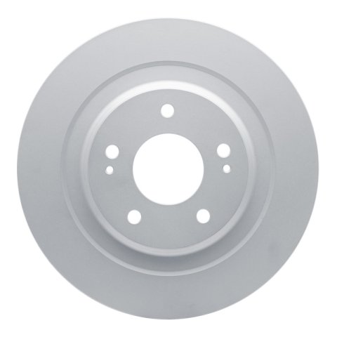 R1 17-24 Mitsubishi Eclipse Cross Rear Carbon Coated Brake Rotor Set w/Optimum OE Pads and Hardware (2x dfc604-72063, 1x rnc2551-2135-01)
