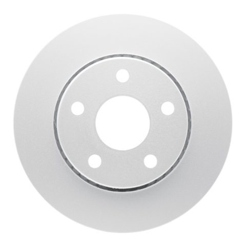 R1 07-18 Jeep Wrangler JK Front & Rear Carbon Coated Brake Rotor Set w/Optimum OE Pads and Hardware (Bundled Kit)