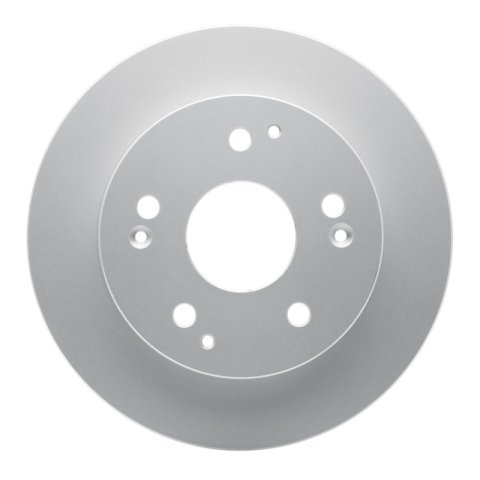 R1 02-06 Acura RSX Front & Rear Carbon Coated Brake Rotor Set w/Optimum OE Pads and Hardware (Bundled Kit)