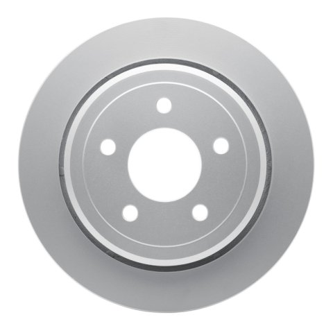 R1 03-11 Ford Crown Victoria Rear Carbon Coated Brake Rotor Set w/Ceramic Pads and Hardware (2x dfc604-56020, 1x rnc2310-0932-01)