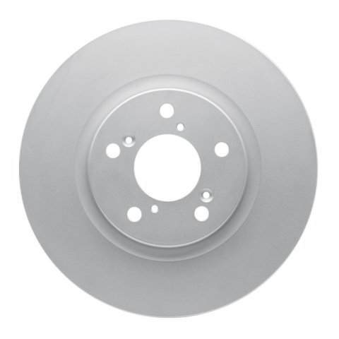 R1 09-14 Acura TL Front Carbon Coated Brake Rotor Set w/Ceramic Pads and Hardware (2x dfc604-59056, 1x rnc2310-1584-01)