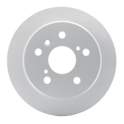 R1 92-96 Toyota Camry Rear Carbon Coated Brake Rotor Set w/Ceramic Pads and Hardware (2x dfc604-76054, 1x rnc2310-0325-03)