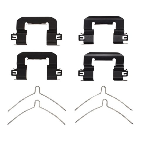 R1 16-18 Kia Forte Front & Rear GEO-Carbon Rotors w/Ceramic Pads & Hardware (Bundled Kit)