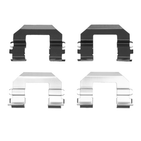 R1 04-09 Kia Spectra Front & Rear GEO-Carbon Rotors w/Ceramic Pads & Hardware (Bundled Kit)