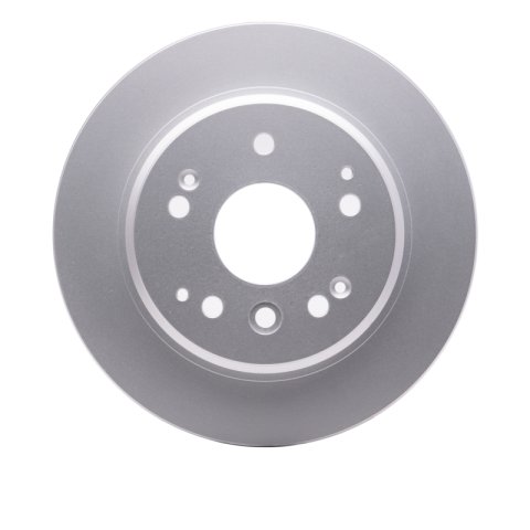R1 04-08 Acura TL Front & Rear Carbon Coated Brake Rotor Set w/Ceramic Pads and Hardware (Bundled Kit)