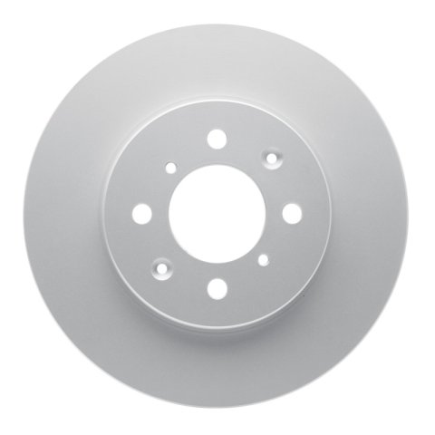 R1 90-93 Acura Integra Front & Rear Carbon Coated Brake Rotor Set w/Ceramic Pads and Hardware (Bundled Kit)