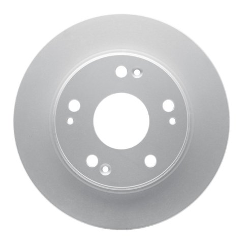 R1 03-07 Honda Accord Front & Rear Carbon Coated Brake Rotor Set w/Ceramic Pads and Hardware (Bundled Kit)