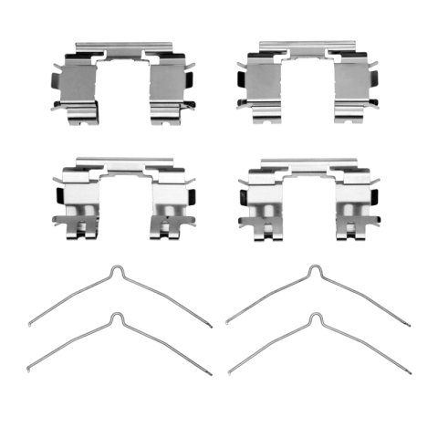R1 02-06 Honda Civic Front & Rear GEO-Carbon Rotors w/Ceramic Pads & Hardware (Bundled Kit)
