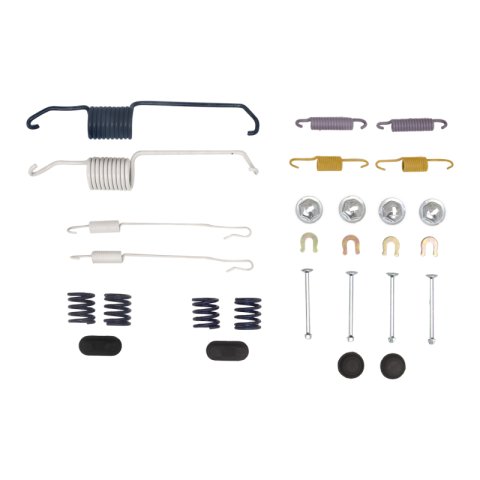 R1 04-10 Toyota Sienna Front & Rear Brake Rotor and Drum Set w/Optimum OE Pads/Shoes/Hardware (Bundled Kit)